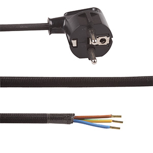 Stofkabel met stekker